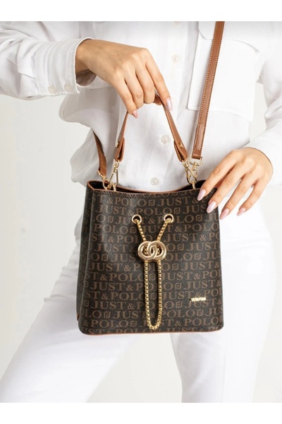 Just Polo Women's 3 Compartment Hand and Shoulder Bag Tycet02065