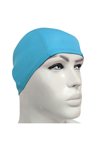 Alan Turquoise Aqua Lycra Bonnet