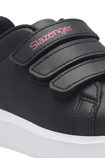 Slazenger LOVE I Kız Çocuk Sneaker Ayakkabı Siyah / Fuşya