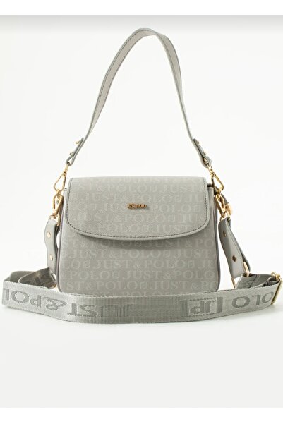 Just Polo حقيبة كتف وحقيبة كروس للنساء مكونة من 4 أقسام TYCET02197