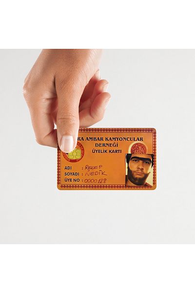 Huggy Craft Αυτοκόλλητο με επικάλυψη κάρτας Recep Ivedik Kara Ambar Truckers (υψηλής ποιότητας)