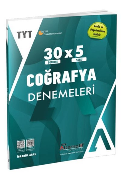 Genel Markalar TYT 30x5 Coğrafya Branş Denemeleri / İbrahim Aras / Alternatif...