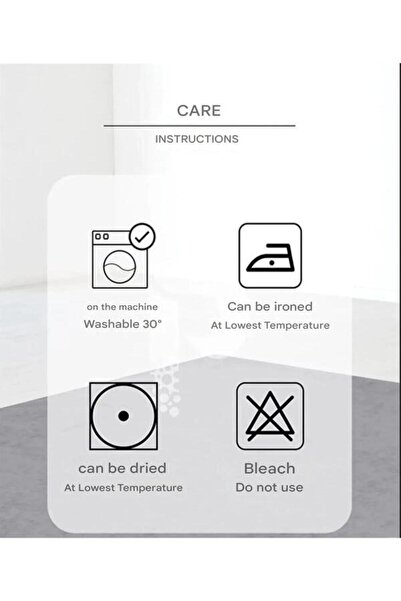 armolin Gri Çiçekli Desen Lastikli Halı Örtüsü (Süngerli) HOarm-744