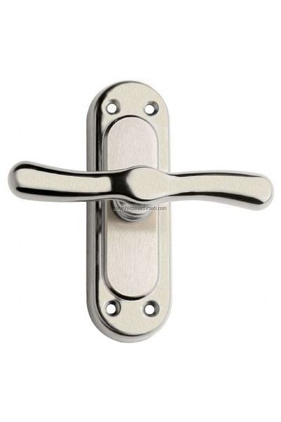 Alan Hira Lily Satin Nickel Window Handle Latch Handle
