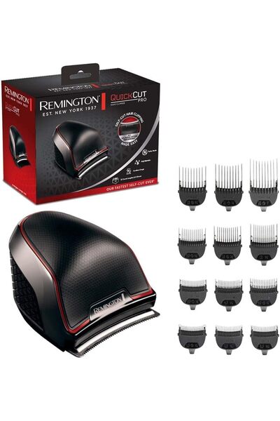 Remington Mașină de tuns neagră Hc4250 Quick Cut în palmă