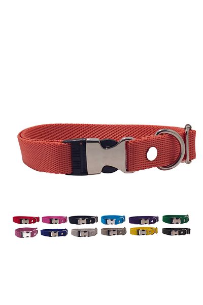 Pompiti Comfortable Adjustable Dog Collar (13 Different Colors)