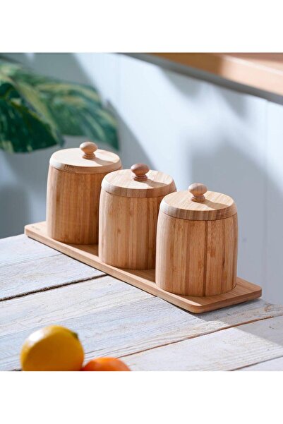 ACAR MUBA CONSEPT BAMBU STANDLI 4 PARÇA BAHARAT TAKIMI