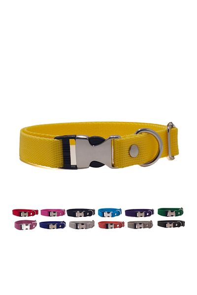 Pompiti Comfortable Adjustable Dog Collar (13 Different Colors)