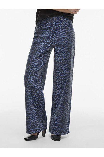 VILA Jeans Leoprint
