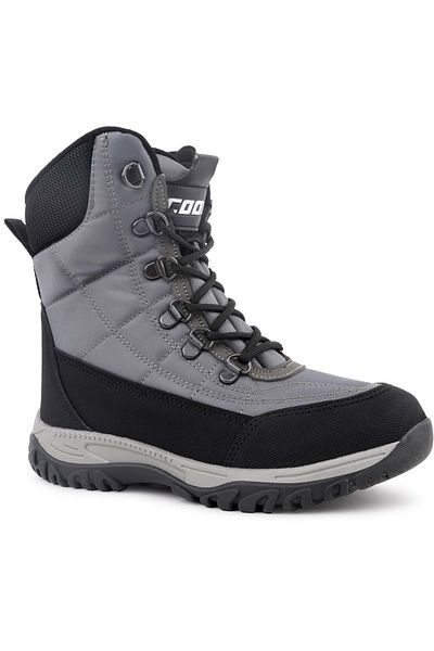 KCMN Felix Orthopedic Αντιολισθητική Σόλα Unisex Παιδικές Μπότες Χιονιού - Γκρι