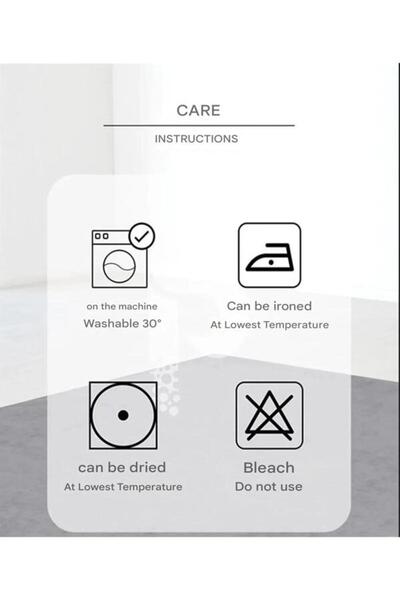 armolin Siyah Tonlu Asimetrik Desenli Kadife Görünüm Lastikli Halı Örtüsü (Süngerli) HOarm-954