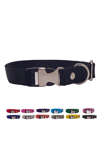 Pompiti Comfortable Adjustable Dog Collar (13 Different Colors)