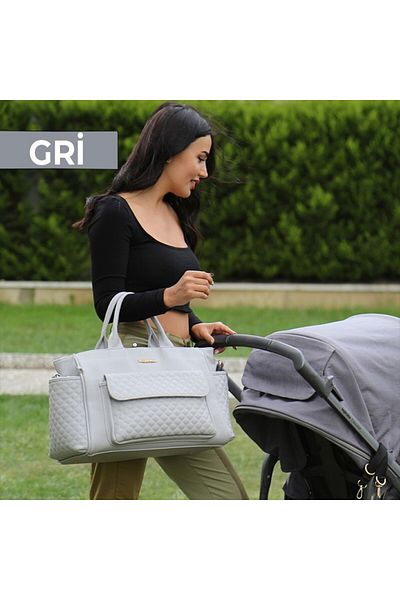MY Collection 7110 Athena Leather Mother Baby Care Bag