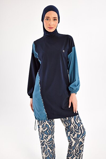 Adasea Kıty Long Sleeve Hijab Swimsuit 1219