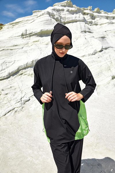 Adasea Selby Long Sleeve Hijab Swimsuit 1204