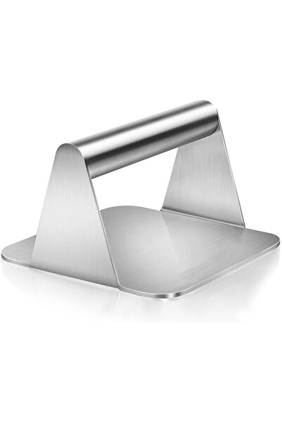 mastergold Stainless Steel Burger Press for Griddle, Burger Smasher, Professional Griddle Accessories