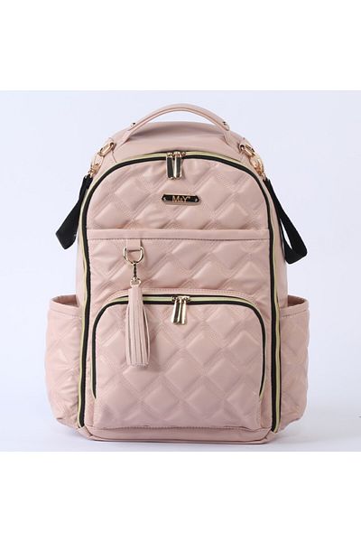 MY Collection 7300 Oeste Leather Mother Baby Care Backpack