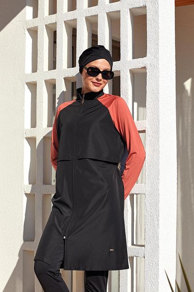 Adasea Debbıe Long Sleeve Hijab Swimsuit 1405