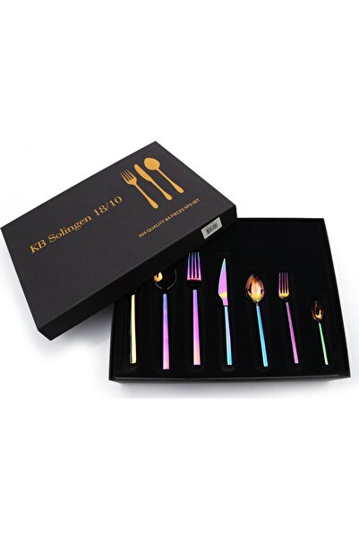 KB SOLİNGEN 84 PARÇA LÖWE GÖKKUŞAĞI ÇATAL KAŞIK & BIÇAK SETİ