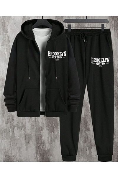 armicem Σετ αθλητικής φόρμας Brooklyn με φερμουάρ με κουκούλα για αγόρια