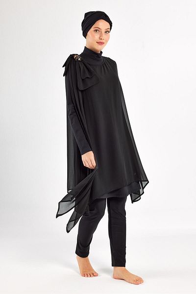 Adasea Jossy Long Sleeve Hijab Swimsuit 1129