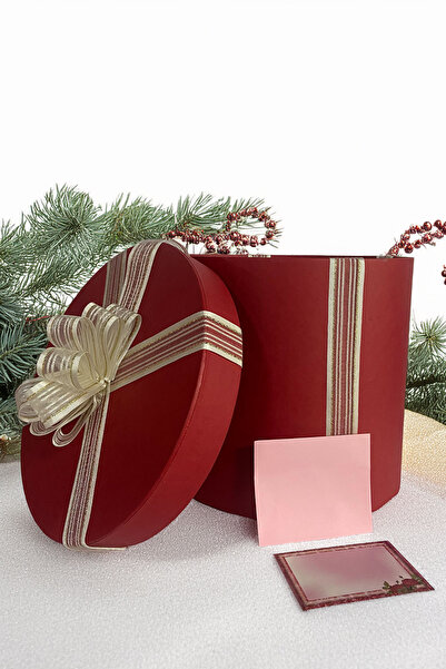 Sole Kırmızı Hediye Kutusu 20*20 cm