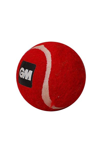 GM First Heavy Cricket for Men | Red | Durable | High Performance | Training & Match Use