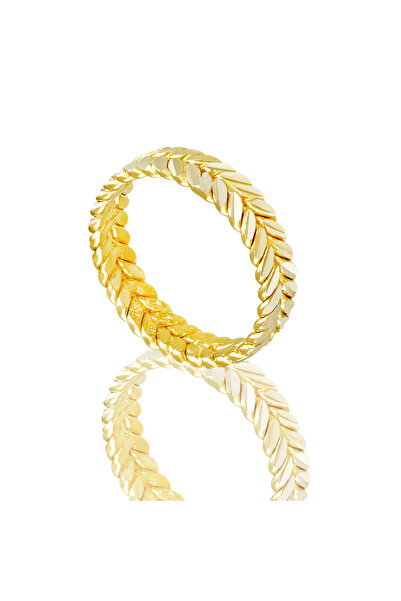 T51 TUĞRUL ALTIN Altın Ezme Kadın Alyans