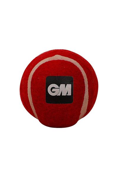 GM First Heavy Cricket for Men | Red | Durable | High Performance | Training & Match Use