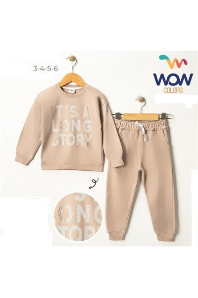 WOW 187-02-25 2 Thread for Girl Your Long Story Printed Σετ 2 τεμαχίων Ηλικία...