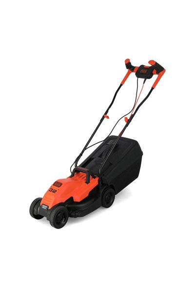 Black&Decker 1200W Winged Blade Electric Grass Box Lawn Mower 32cm
