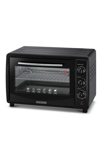 Black&Decker 1800W Double Glass Toaster Oven 45 liter