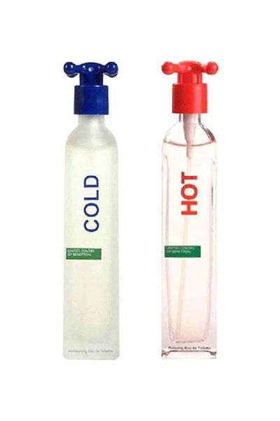 Benetton Hot And Cold EDT Set 200ml