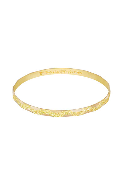 10 gr (gram) 22 Ayar İşçiliksiz Simli Z Bilezik