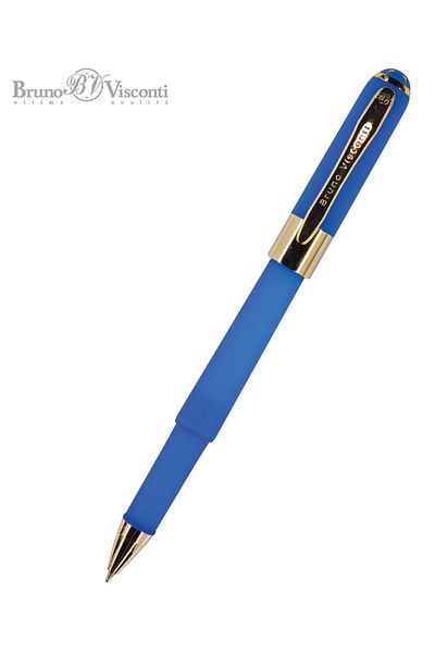 Bruno Visconti Monaco Ballpoint Pen 0.5 Mm. Blue Special Box with Spare Gift