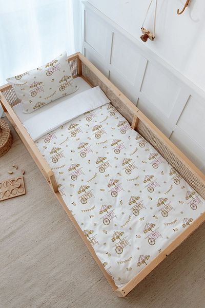 Tuğba Kuğu Fresh Lemon Montessori Duvet Cover Set - 100X200, Iconic Series