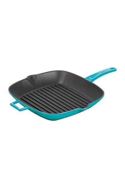 Lava 26X26Cm Cast Square Grid - Iron Solid Handle Size