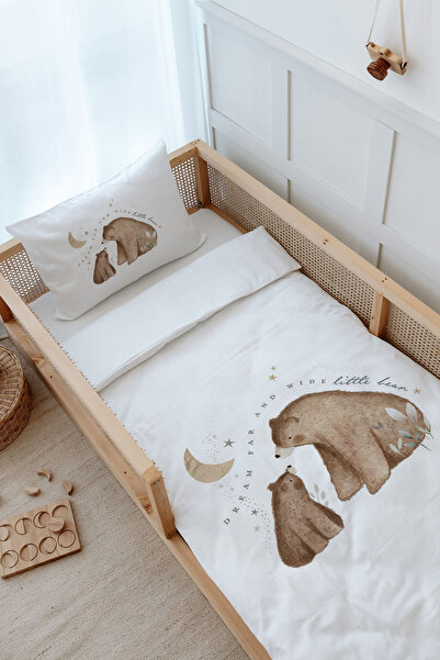Tuğba Kuğu Montessori Nevresim Takımı (100x200) - Royal Series - Baby Bear