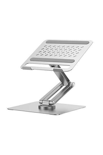 WIWU Aluminyum Alaşım Laptop Standı Wiwu ZM-S801 Dönebilen Katlanabilir Ayarl...