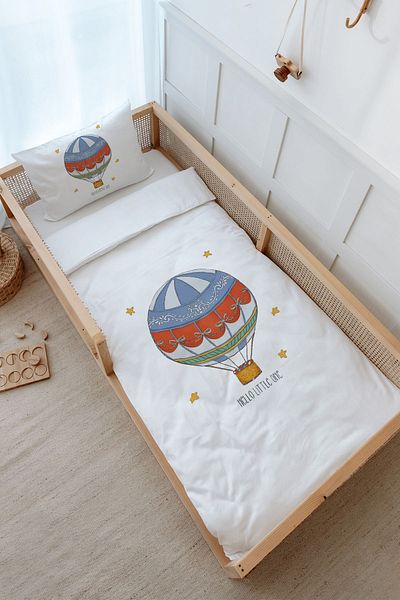 Tuğba Kuğu Zezig X Royal Series Montessori Duvet Cover Set - Blue (100X200)