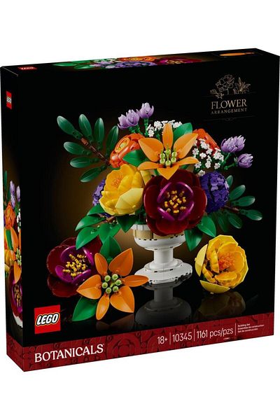 LEGO ®   Botanic 10345 Flower Arrangement (1161 Pieces)