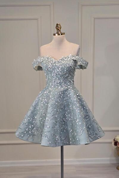 Yonca Moda Evi Mint Mini Full Dantel Tasarım Elbise 7933