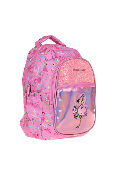 KAUKKO Kids&love Backpack Mirrored-stone Flamin L5095