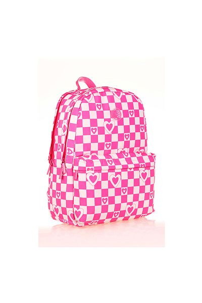 KAUKKO Nature Soft PinK Heart BacKpacK - K1714