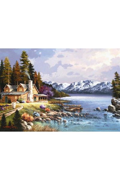 Anatolian Puzzle Mountain House 500 Pieces 3534