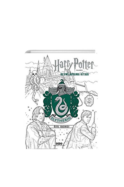 Yapı Kredi Yayınları Harry Potter Filmlerinden Resmi Boyama Kitabı Slytherin ...