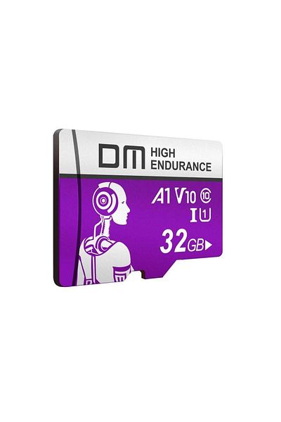 DM بطاقة ذاكرة مايكرو اس دي 32 جيجابايت فئة 10 A1 V10 95 ميجابايت/ثانية