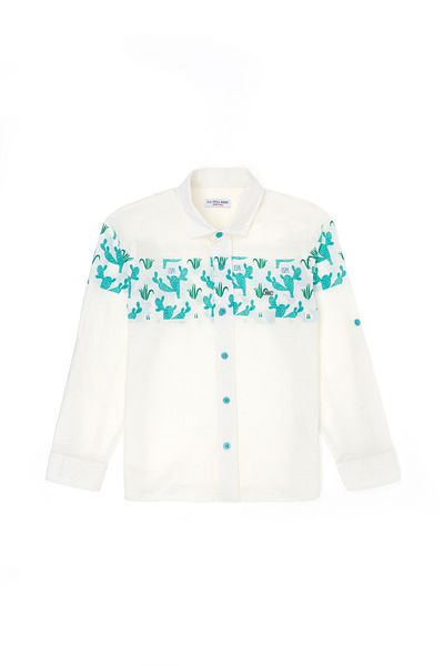 U.S. Polo Assn. Boy's Mint Long Sleeve Shirt 50264502 -Vr090