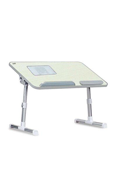 Bix Saiji A8 Multifunctional Adjustable Notebook Desk with Cooler Gray