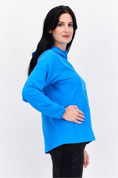 Brooks جاكيت رياضي نسائي بأكمام طويلة للجري، أزرق